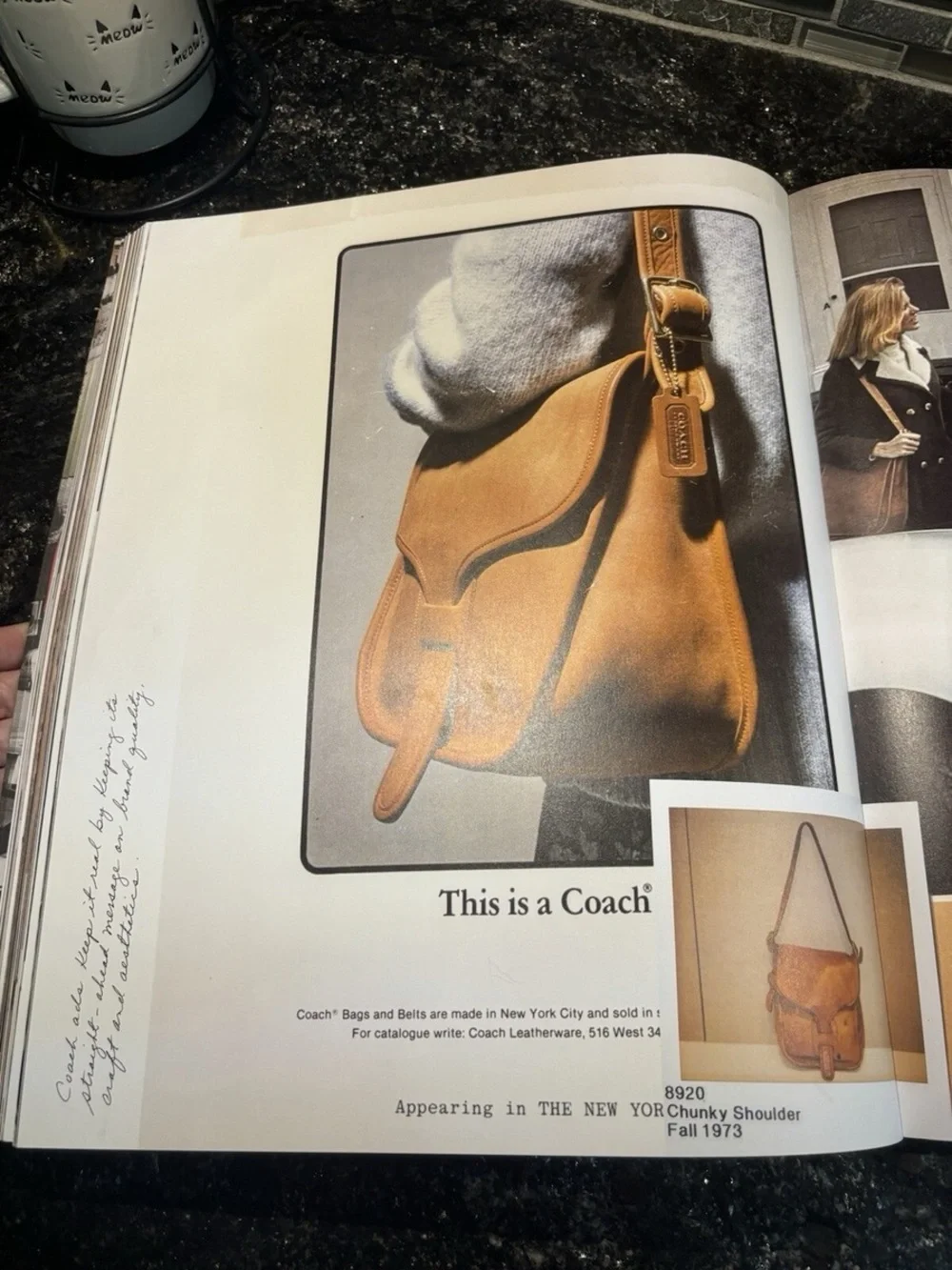Rare 1975 Coach Bonnie Cashin Large Courier Bag (Style No. 8920) Made in NYC